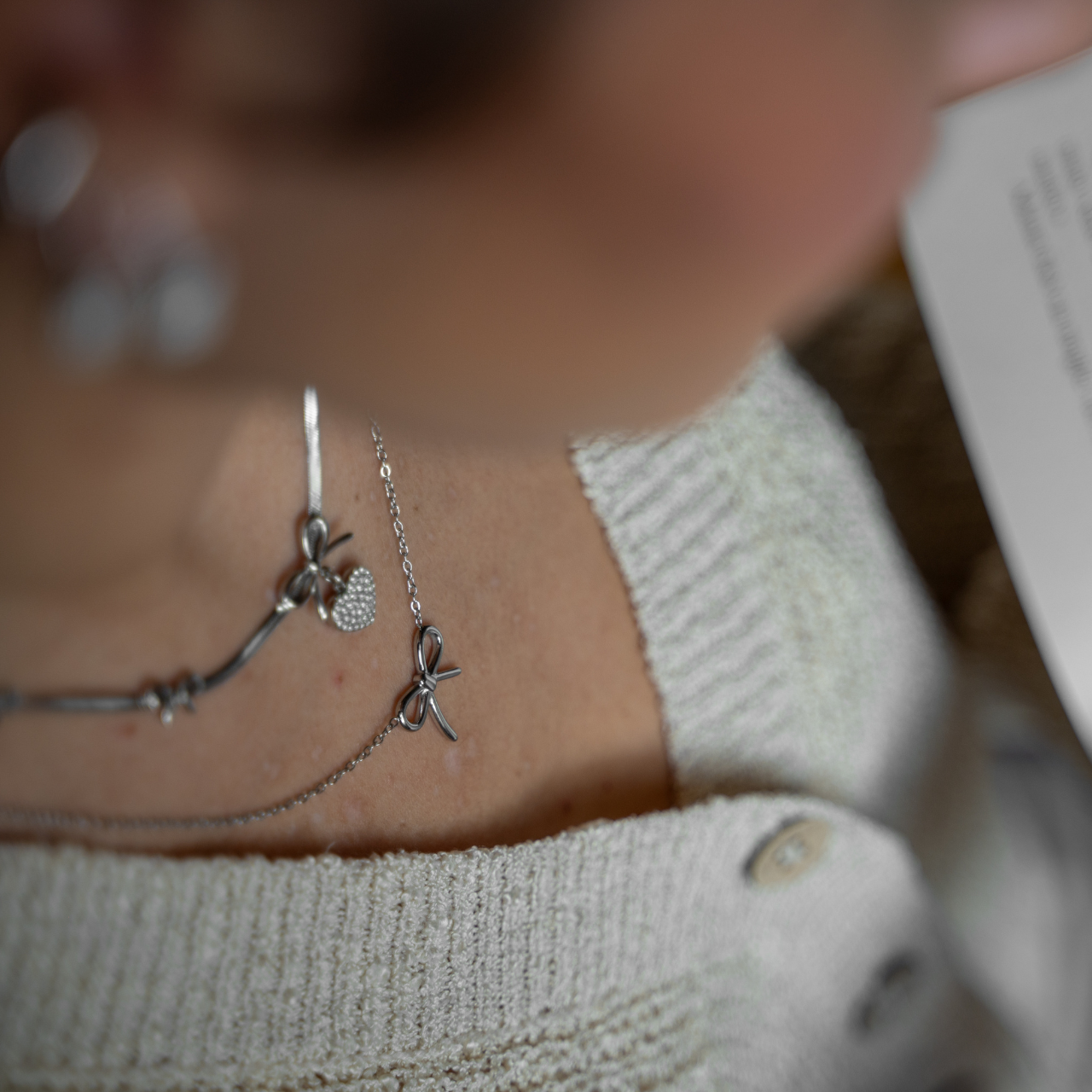 JOLIE Collana Fiocchi & Cuore