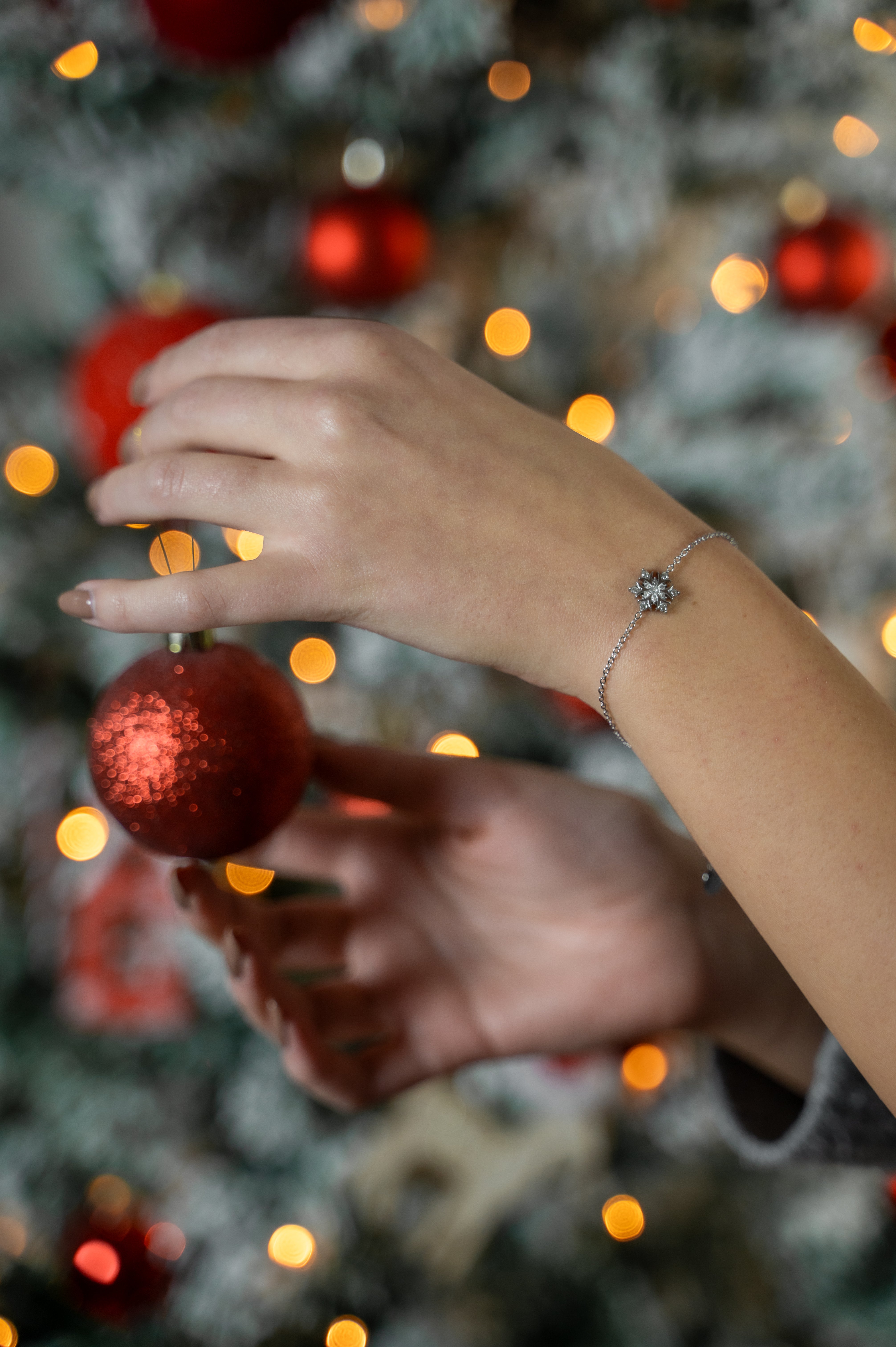 Bracciale NATALE Fiocco di Neve